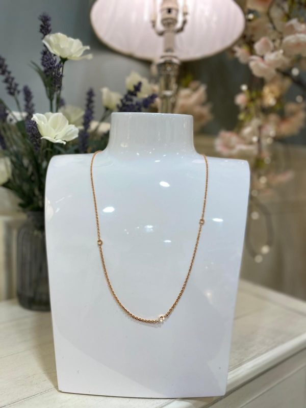 Rebecca Chain Gold 80cm