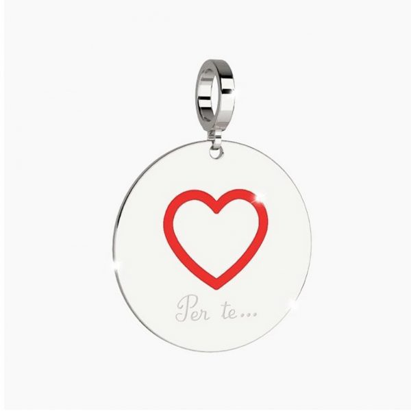 Rebecca Charm 'Per Te' Silver