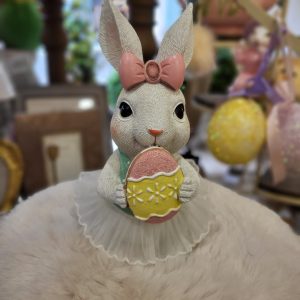 Easter Bunny Girl with Easter Egg