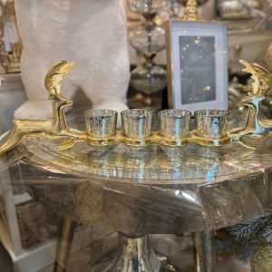 Gold Tealight Candle Holder