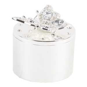 Trinket Box Crystal Butterfly