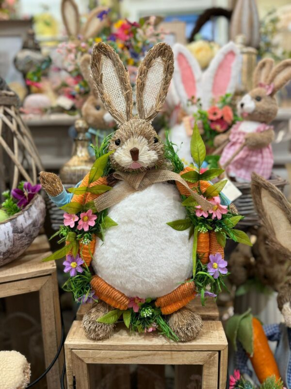 Peter Rabbit Hanging Decor with Carrots 30cm - Image 2