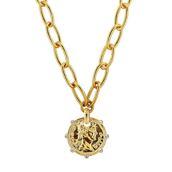 JENNI Necklace with Crystals Gold