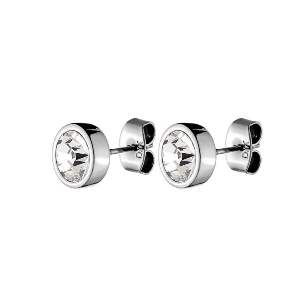 NOBLES Earring with Crystals Silver