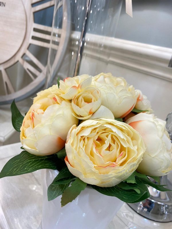 Potted Eternity Rose Arrangement Yellow - Image 2