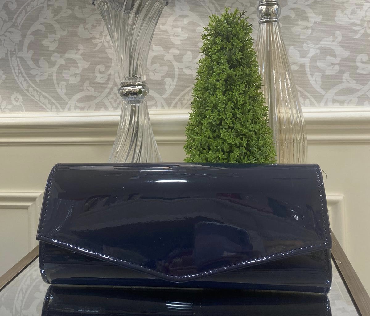 navy patent clutch