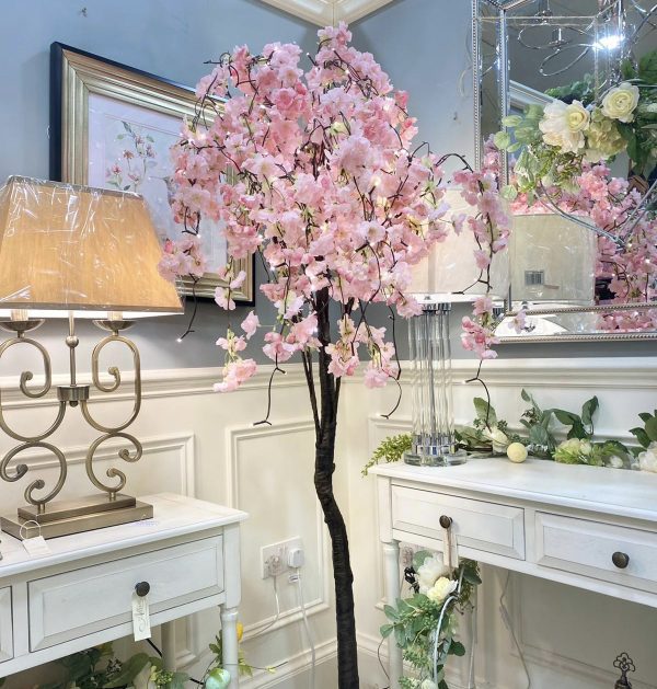 Blossom Pink Large Weeping Tree With Lights 170cm