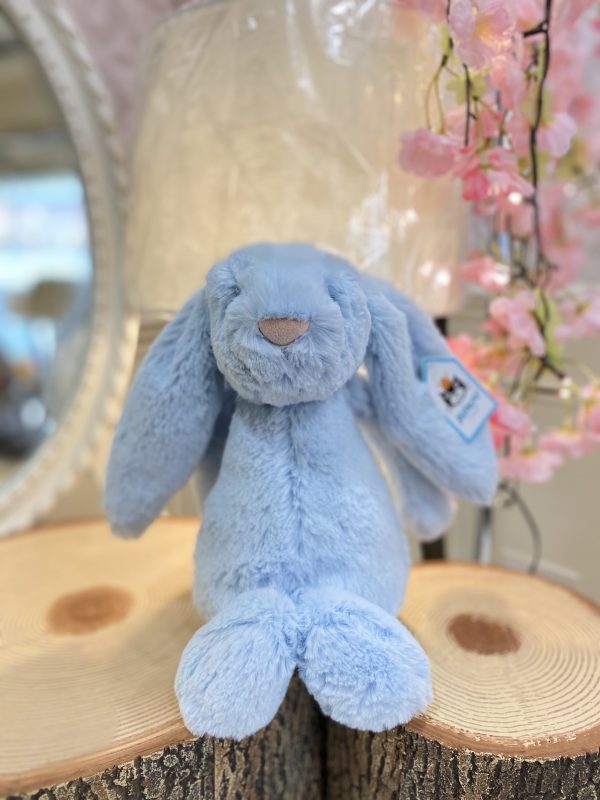 JellyCat Bashful Blue Bunny Medium