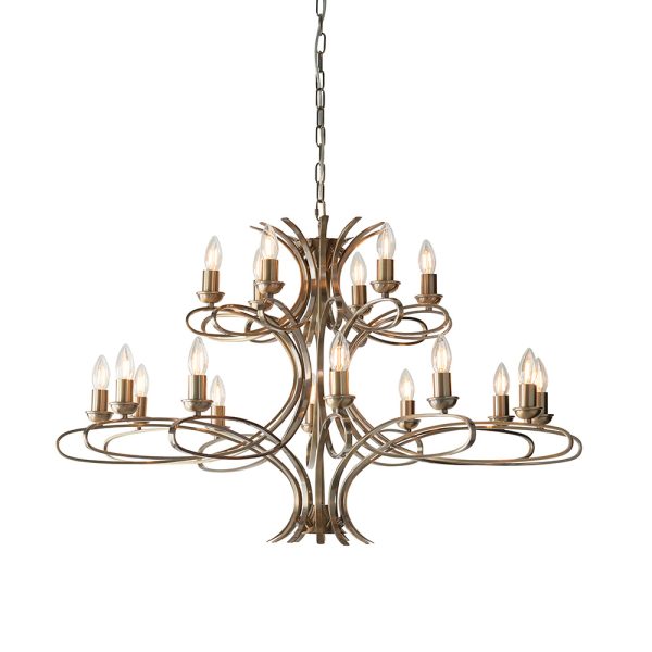 Brushed Brass 18lt Pendant