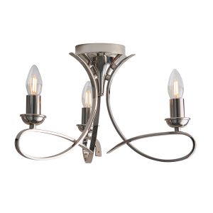 Nickel 3lt Semi Flush