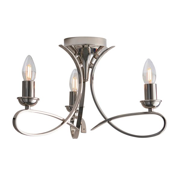 Nickel 3lt Semi Flush