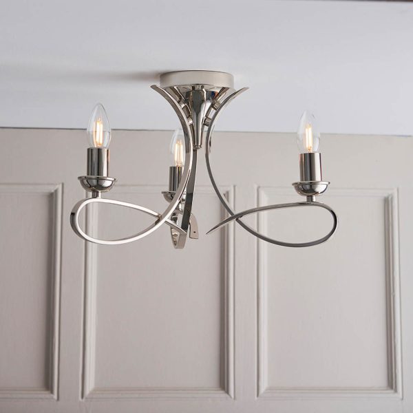 Nickel 3lt Semi Flush - Image 2