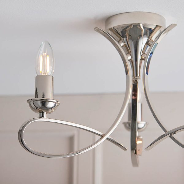 Nickel 3lt Semi Flush - Image 3