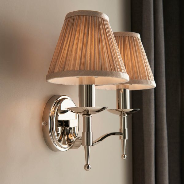 Nickel Twin Wall & Beige Shades - Image 2