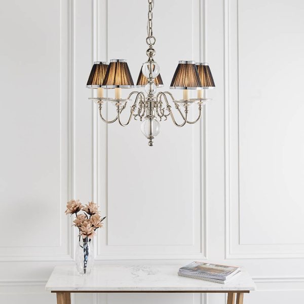 Nickel 5lt Pendant & Black Shades - Image 2
