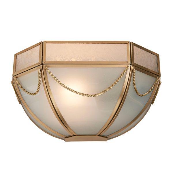 Brass Wall Light