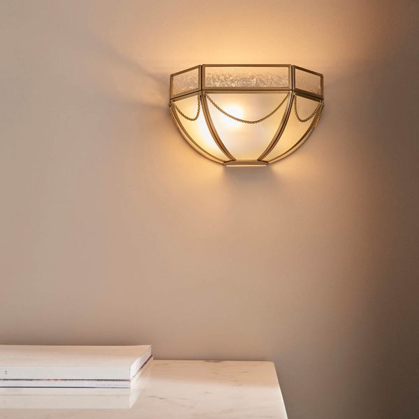 Brass Wall Light - Image 2