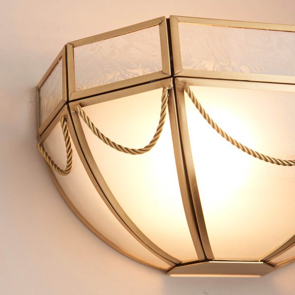 Brass Wall Light - Image 4