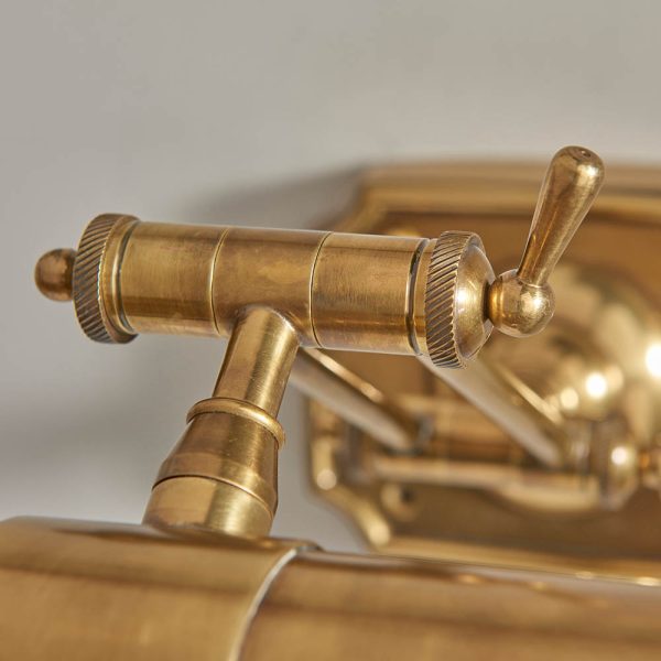 Brass 20" Wall Mounted Picture Light - Image 5