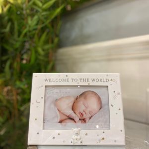 Welcome to the World Baby Frame 6x4"