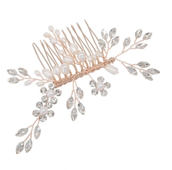 Rose Gold Simply Chic Hair Comb