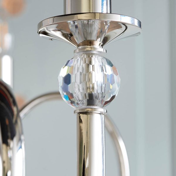 Nickel 5lt Pendant & Marble Shades - Image 6