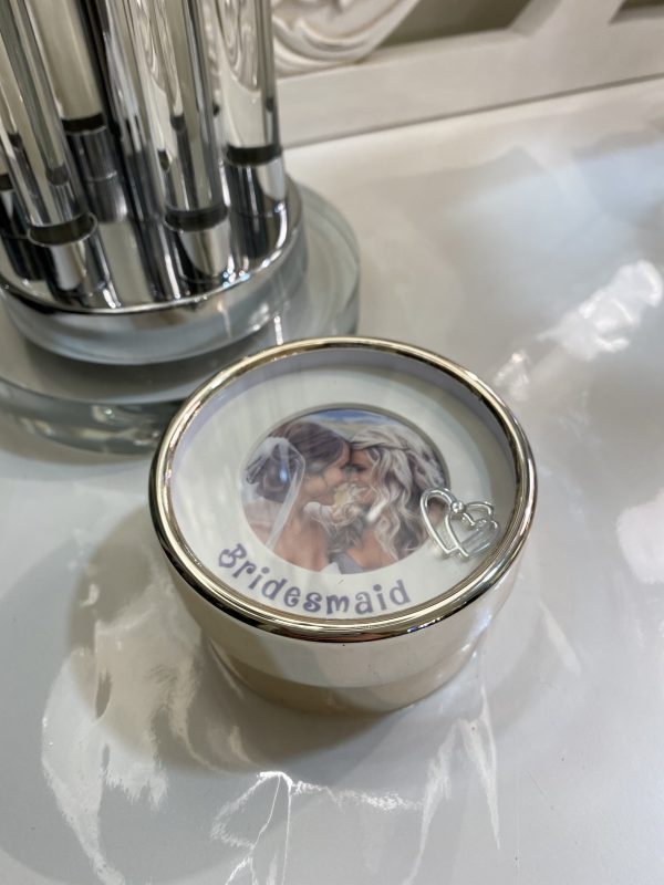 Bridesmaid Trinket Box 9x9cm - Image 2