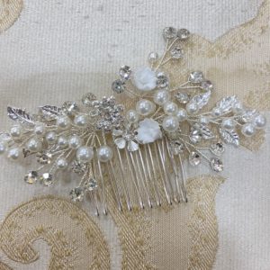 Silver Eternal Hair Comb