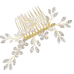 Gold Simply Chic Hair Comb