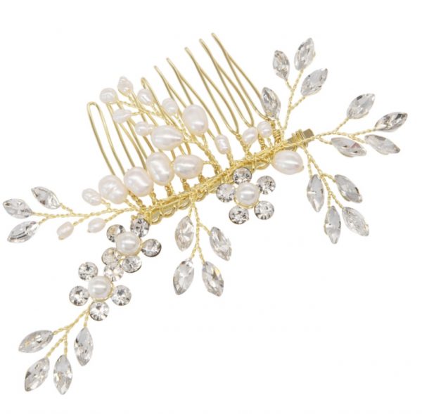 Gold Simply Chic Hair Comb