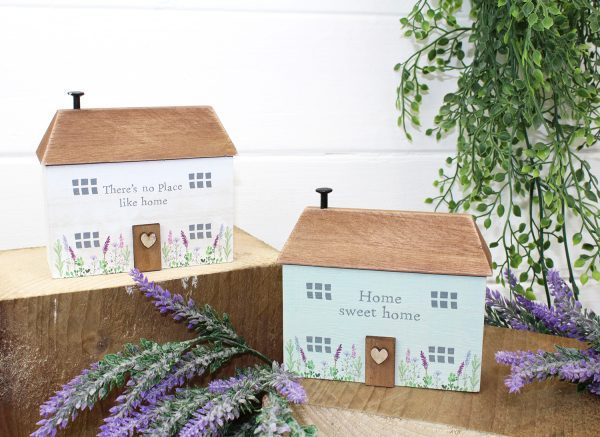 House Floral Block 'Home Sweet Home' - Image 2