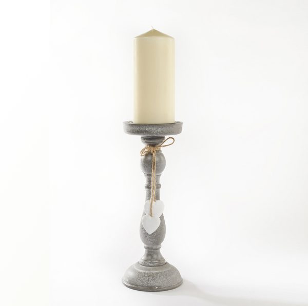 Heart Candlestick 27cm