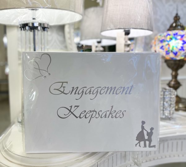 'Engagement' Keepsake Box 20 x35.5cm