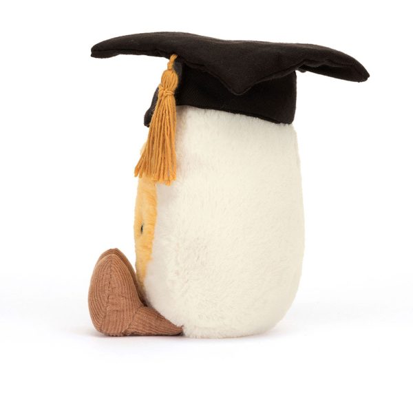 JellyCat Amuseables Boiled Egg Graduation - Image 3