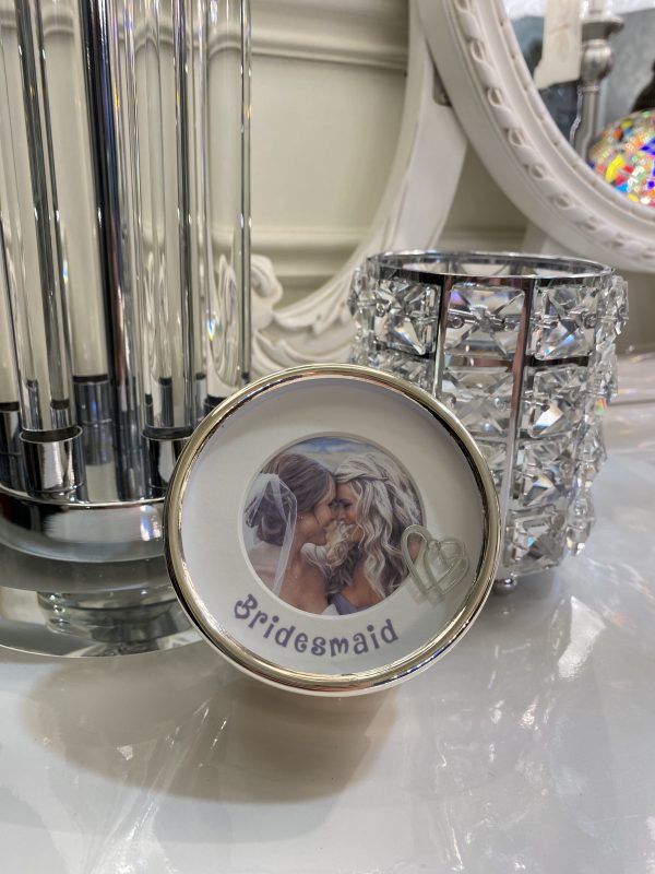 Bridesmaid Trinket Box 9x9cm
