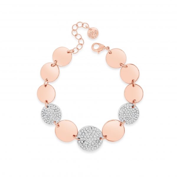 ABSOLUTE B2074MX ROSE GOLD MIX BRACELET