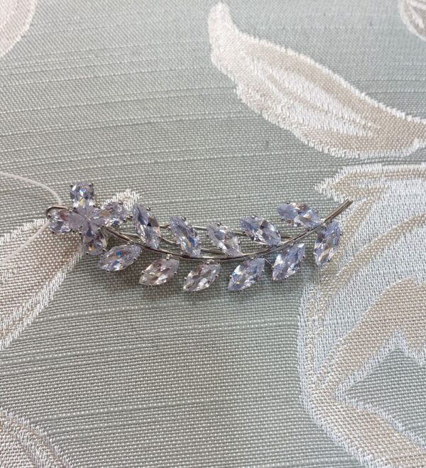 Vintage Chic Clip Silver