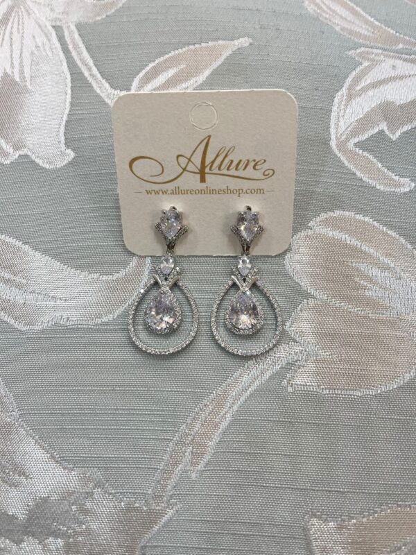 Gatby Extravagance Earrings Silver