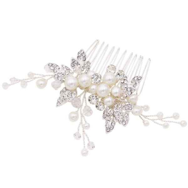 Exqusite Hair Vine Comb Silver