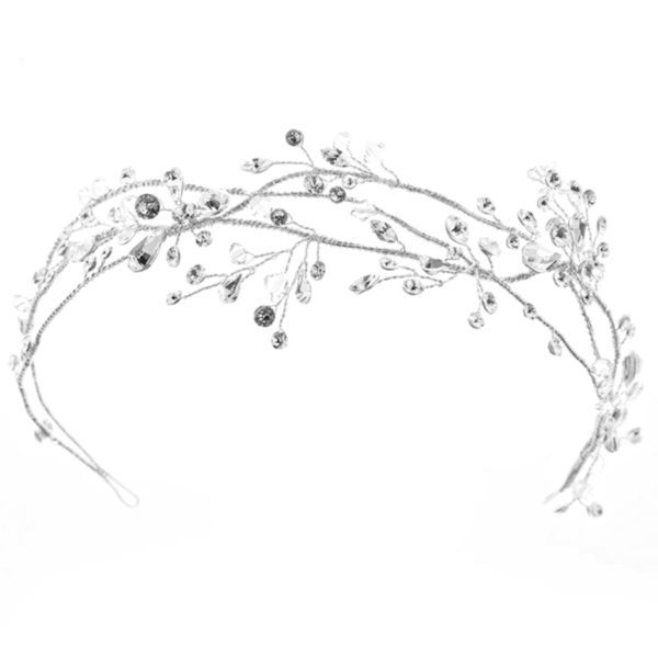 Vintage Vine Headpiece Silver
