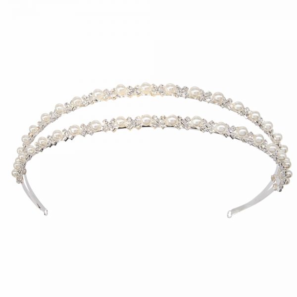 DAINTY DIVA HEADBAND - SILVER - Image 3