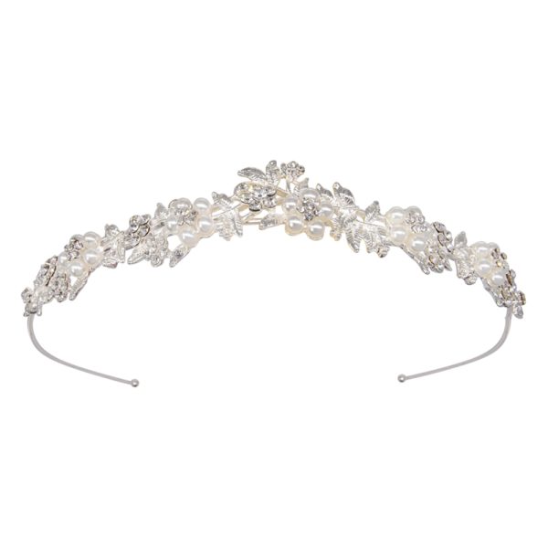VINTAGE VINE HEADBAND SILVER - Image 2