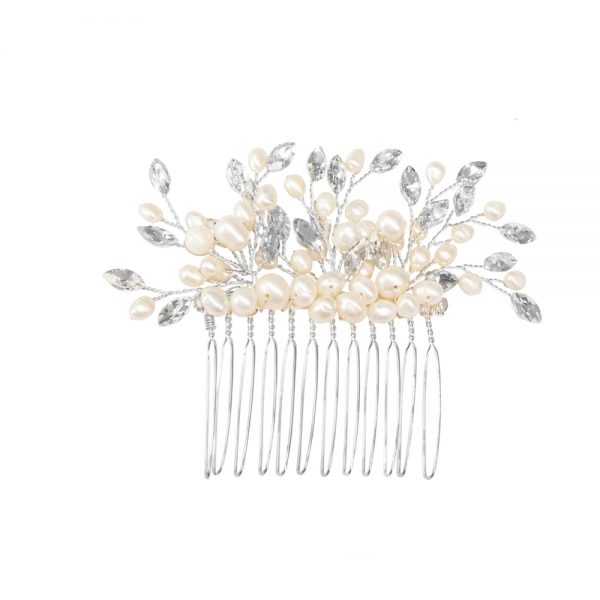 GRACEFUL PEARL HAIR COMB - Image 3