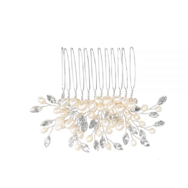 GRACEFUL PEARL HAIR COMB