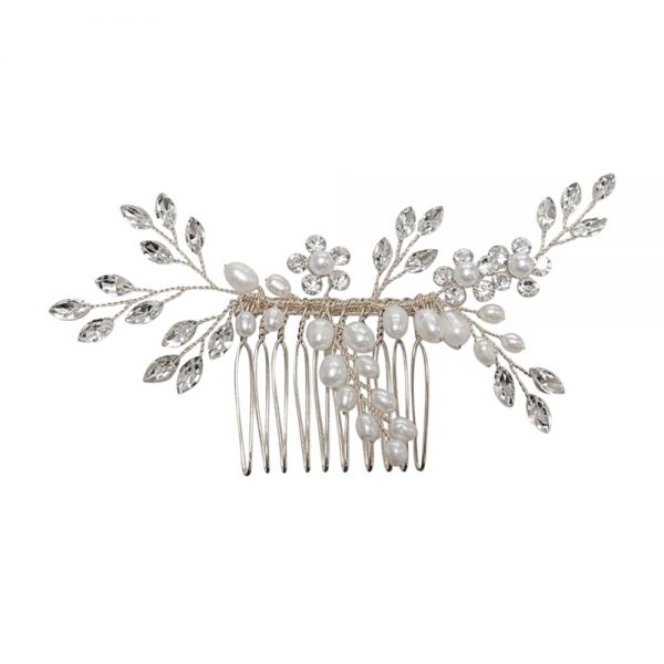 SIMPLY CHIC HAIR COMB - SILVER - Image 2