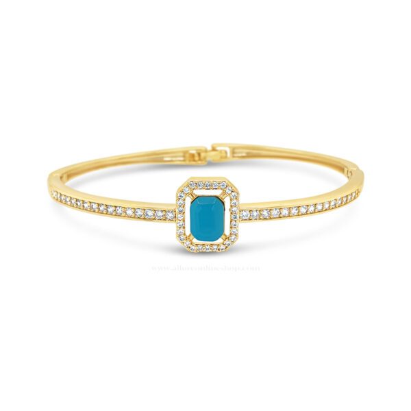 Absolute Tourquoise Bangle Gold BA240TQ