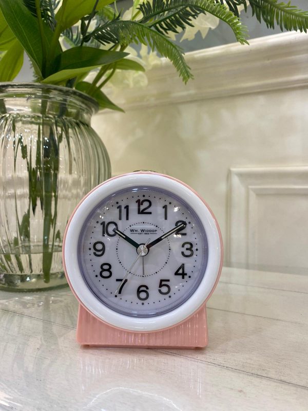 Pink Alarm Clock 9cm