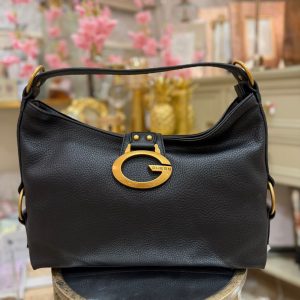 GUESS Camden Mini Shoulder Bag Black