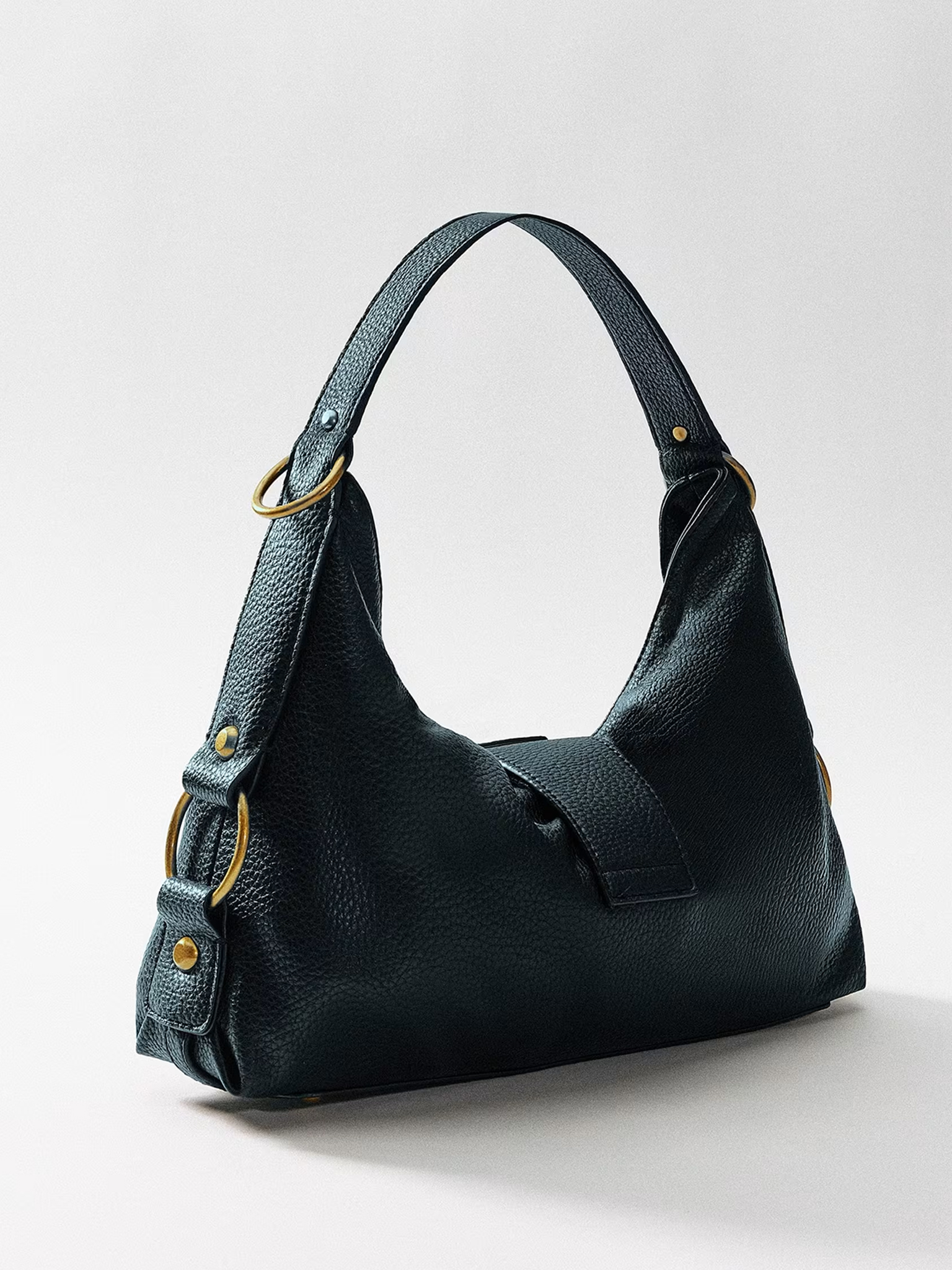 GUESS Camden Mini Shoulder Bag Black - Image 3