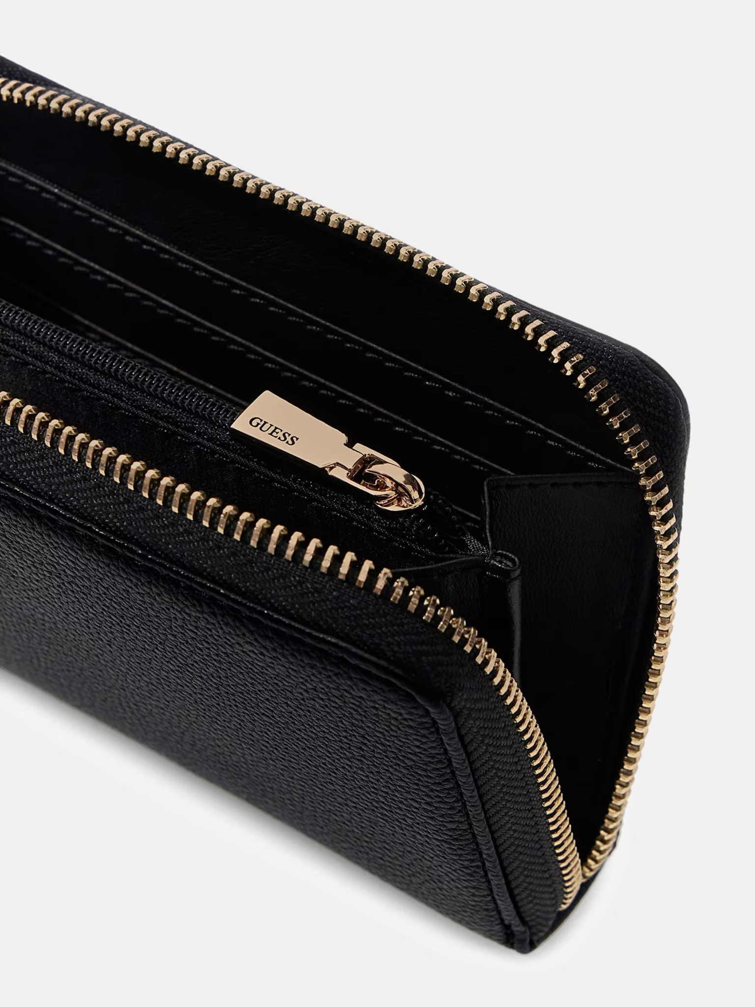 GUESS Yesba Charm Mini Wallet Black - Image 3